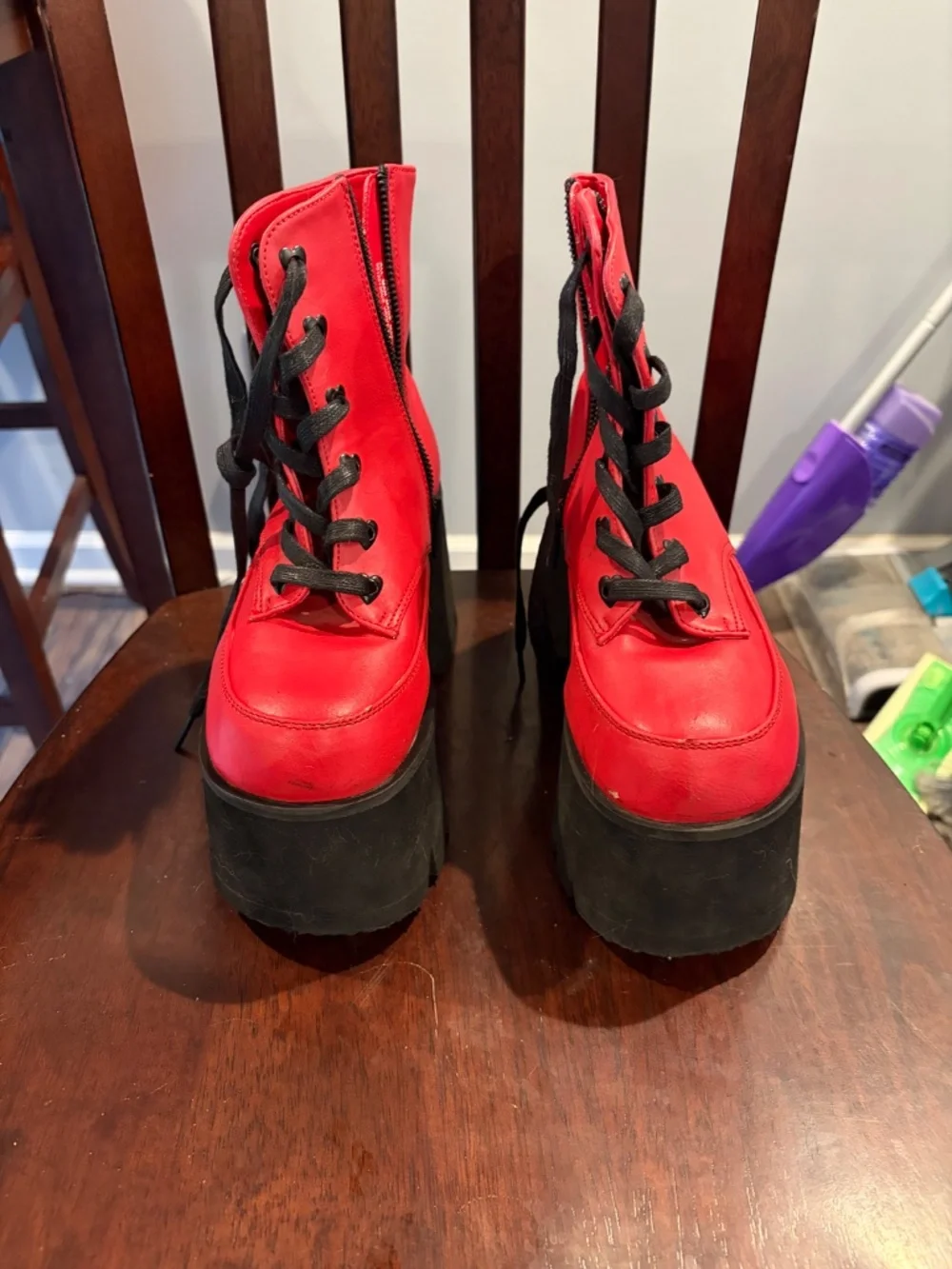 demonia platform boots